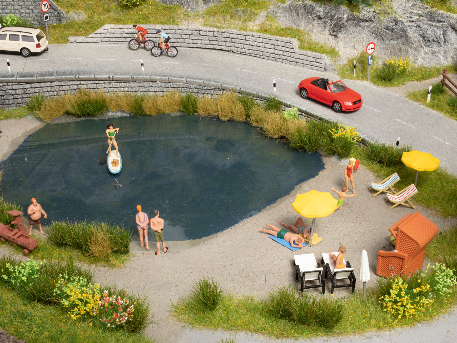 NOCH 16205 - Figurines themed world “Bathing”