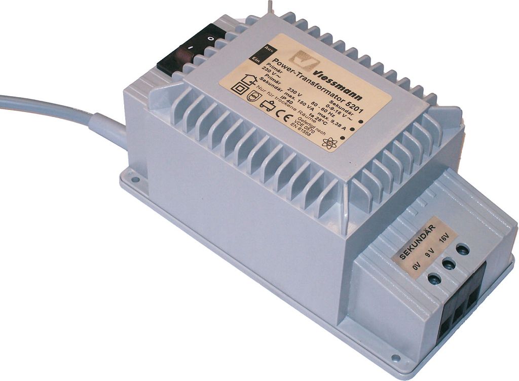 Viessmann 5201 - Power-Transformer 16 V, 150 VA