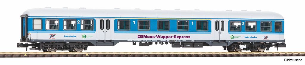 PIKO 40655 - N-Passenger car, 1st/2nd class, Maas-Wupper-Express GFF VI