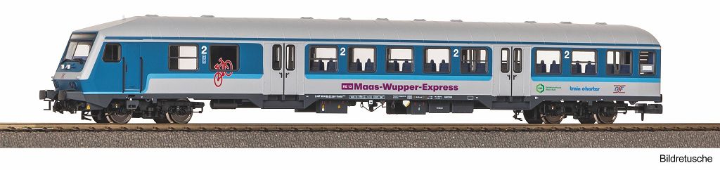 PIKO 40614 - N-Local Transport Control Car Wittenberg 2nd Class Maas-Wupper-Express GFF VI