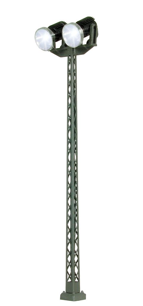 Viessmann 6532 - N Double Floodlight, 2 White LEDs