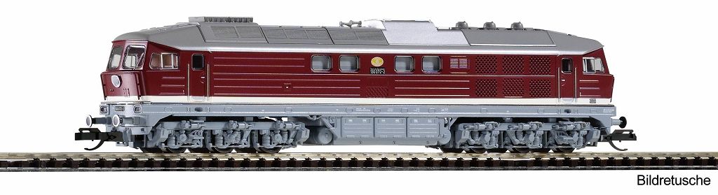 PIKO 47331 - TT Diesel locomotive BR 130 with rheostatic brake DR VI + DSS PluX16