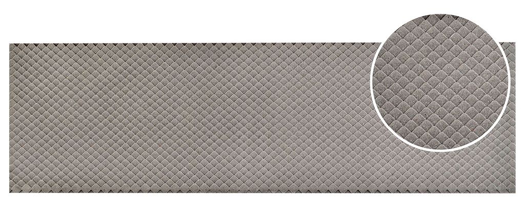 Vollmer 48732 - 0 roof slab slate in honeycomb covering made of stone art, L 54 x W 16.3 cm