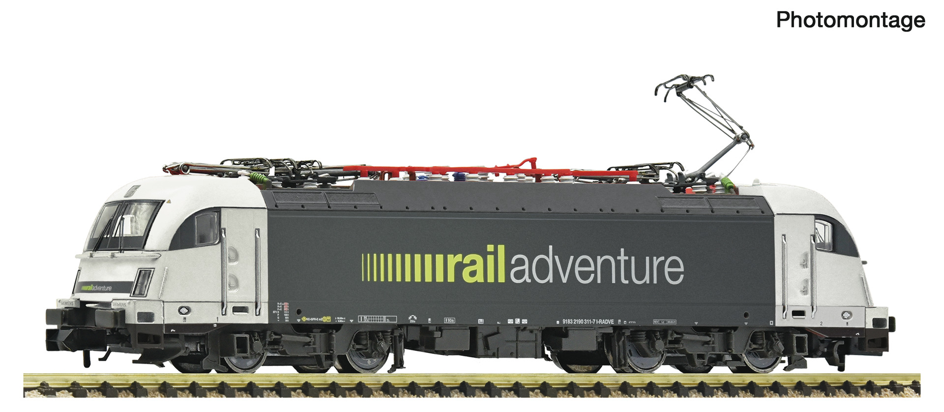 Fleischmann 7560041 - Electric locomotive 190 311 Railadventure DC
