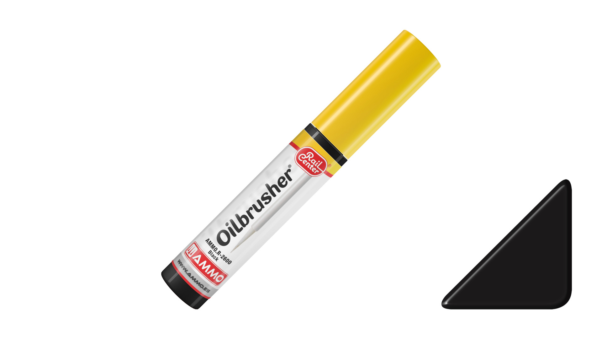 AMMO AMMO.R-2600 - Black, Oil Brush