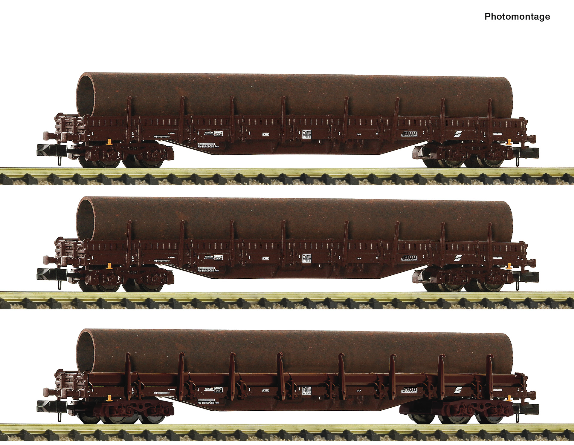 Fleischmann 6660142 - 3-piece set steel train ÖBB #1