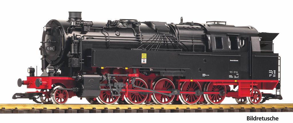 PIKO 37233 - G-Steam Locomotive/Sound BR 95 Coal 2 Dom DR III