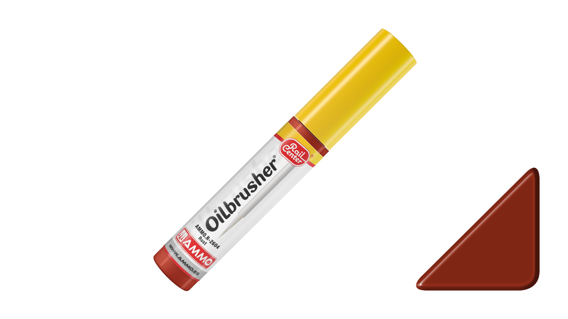 AMMO AMMO.R-2604 - Rust, oil brush