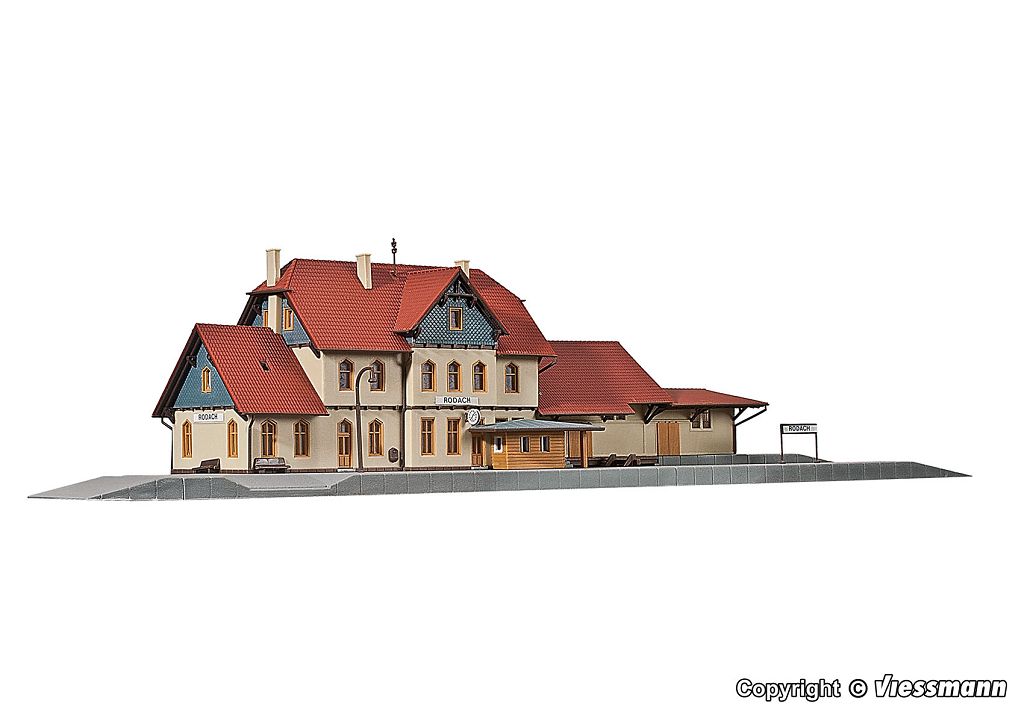 Kibri 36702 - Z Rodach train station