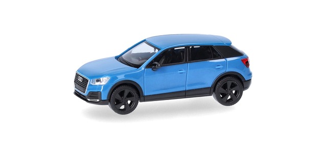 Herpa 028677-003 - Audi Q2, turbo blue