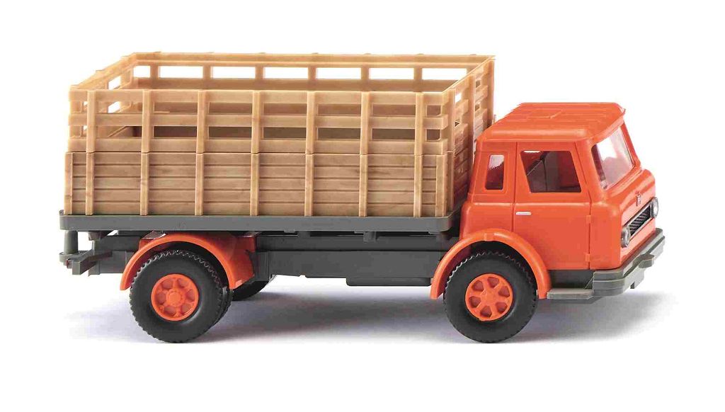 WIKING 044604 - Lattice-body truck (Int. Harvester) - orange