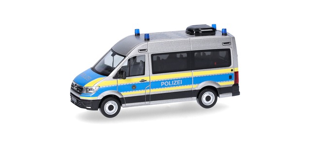 Herpa 098526 - MAN TGE Bus High Roof "Mobile Guard Police Baden-Württemberg"