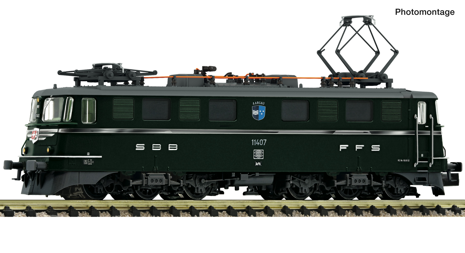 Fleischmann 7570037 - Electric locomotive Ae 6/6 SBB green Snd.