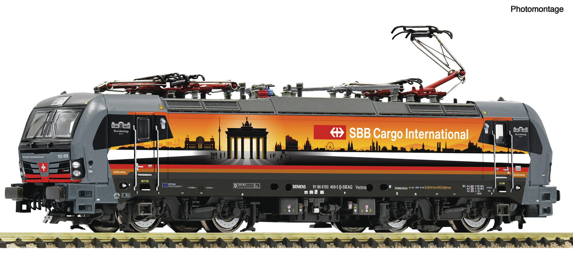 Fleischmann 7560074 - Electric locomotive 193 459 SBB DE Piercer DC