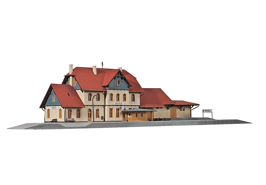 Kibri 36702 - Z Rodach train station