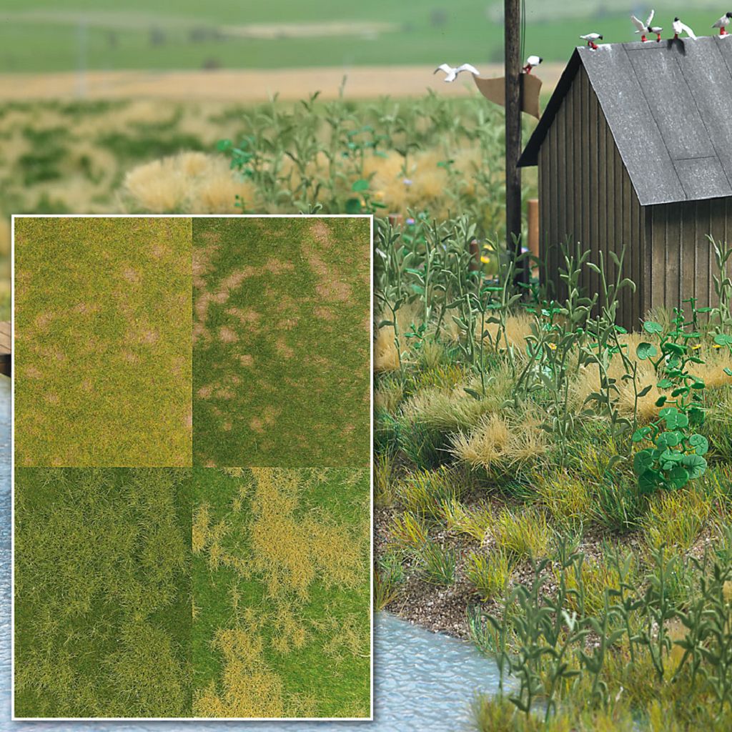 BUSCH 1300 - Groundcover set of 4