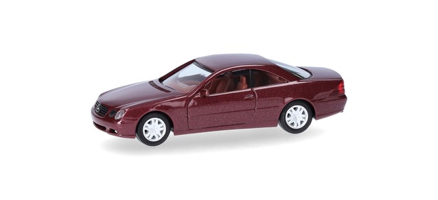Herpa 032889-002 - Mercedes-Benz CL Coupé, titanium red metallic