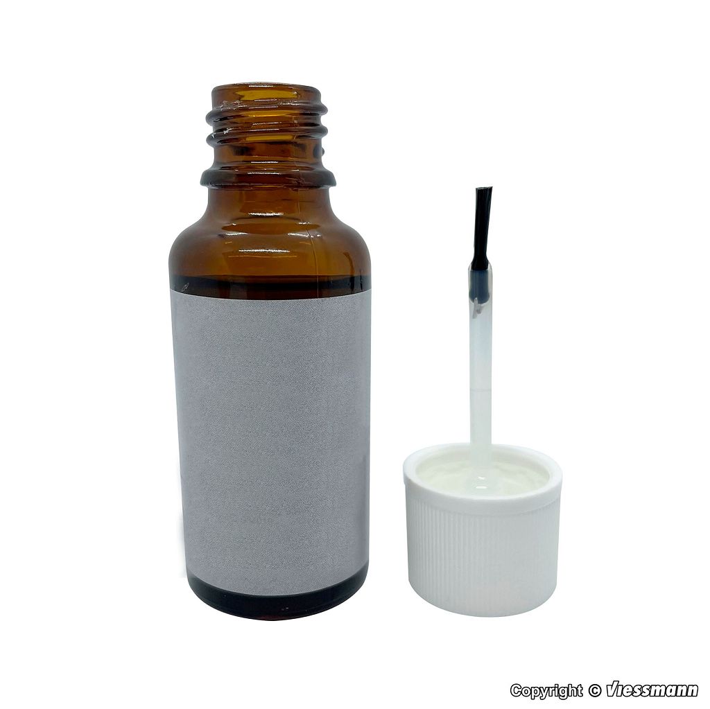 Kibri 39995 - Liquid plastic glue with brush, 25 ml