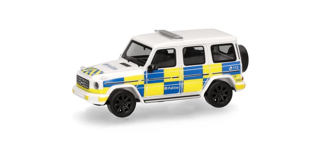 Herpa 098410 - Mercedes-Benz G-Class (W463) "Politie" (Belgium)
