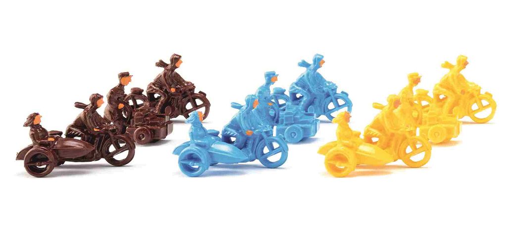 WIKING 001830 - Accessory pack - Motorcycles/Handcart drivers