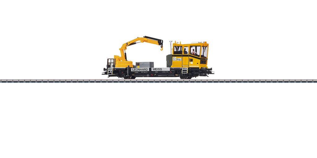 Viessmann 2631 - H0 ROBEL track maintenance vehicle 54.22 LEONHARD WEISS with motorized crane, functional model 2 L