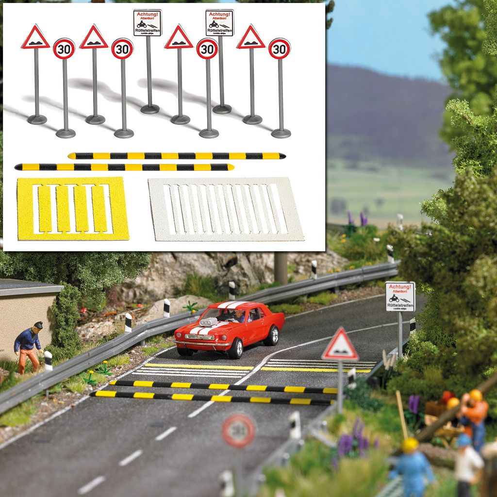 BUSCH 1110 - Traffic calming set