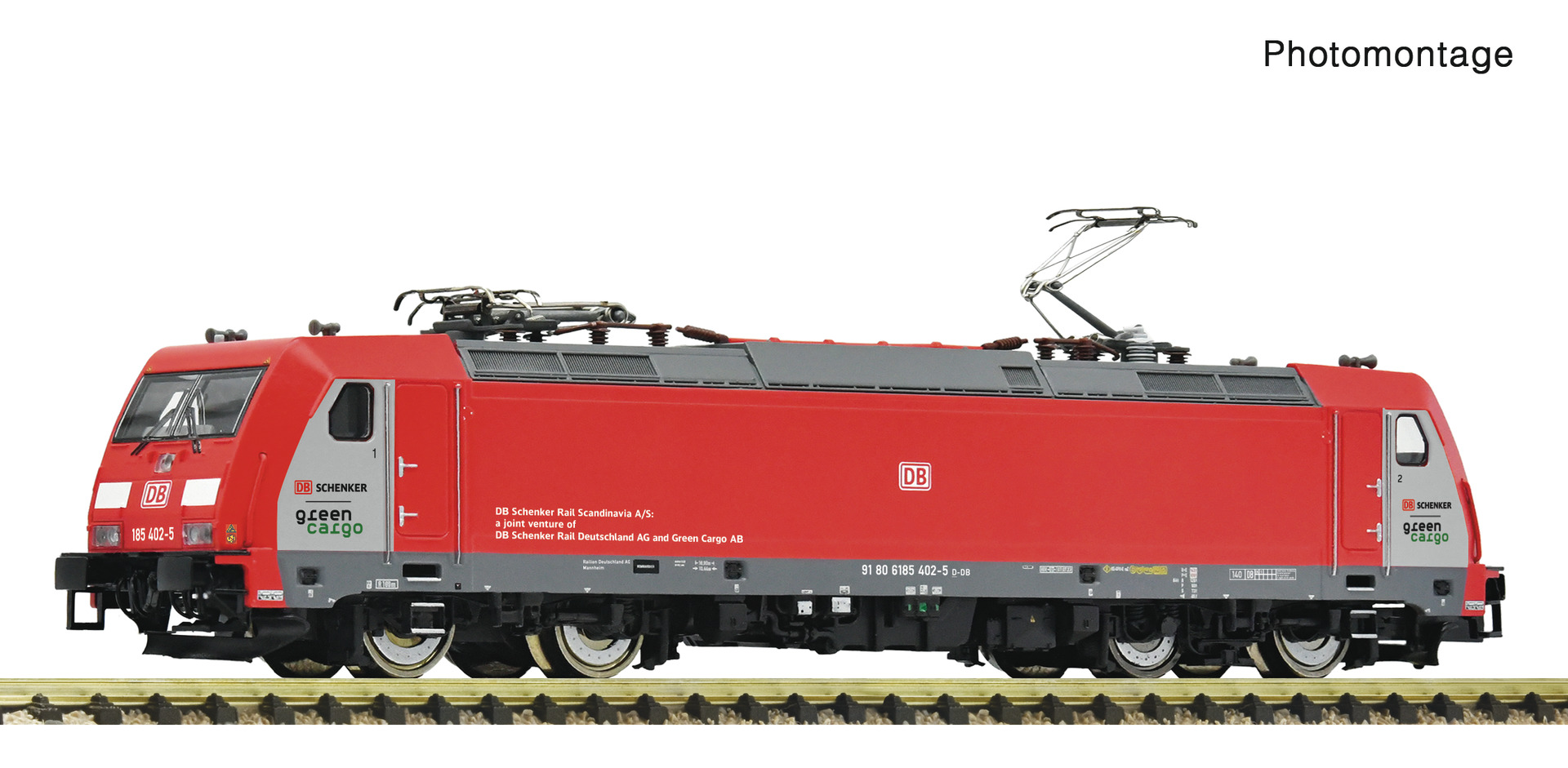 Fleischmann 7560085 - Electric locomotive 185 402 Railion Scandinavia DC