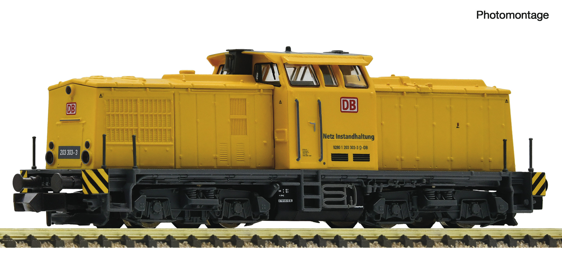 Fleischmann 7360032 - Diesel locomotive 203 303 DB Netz DC