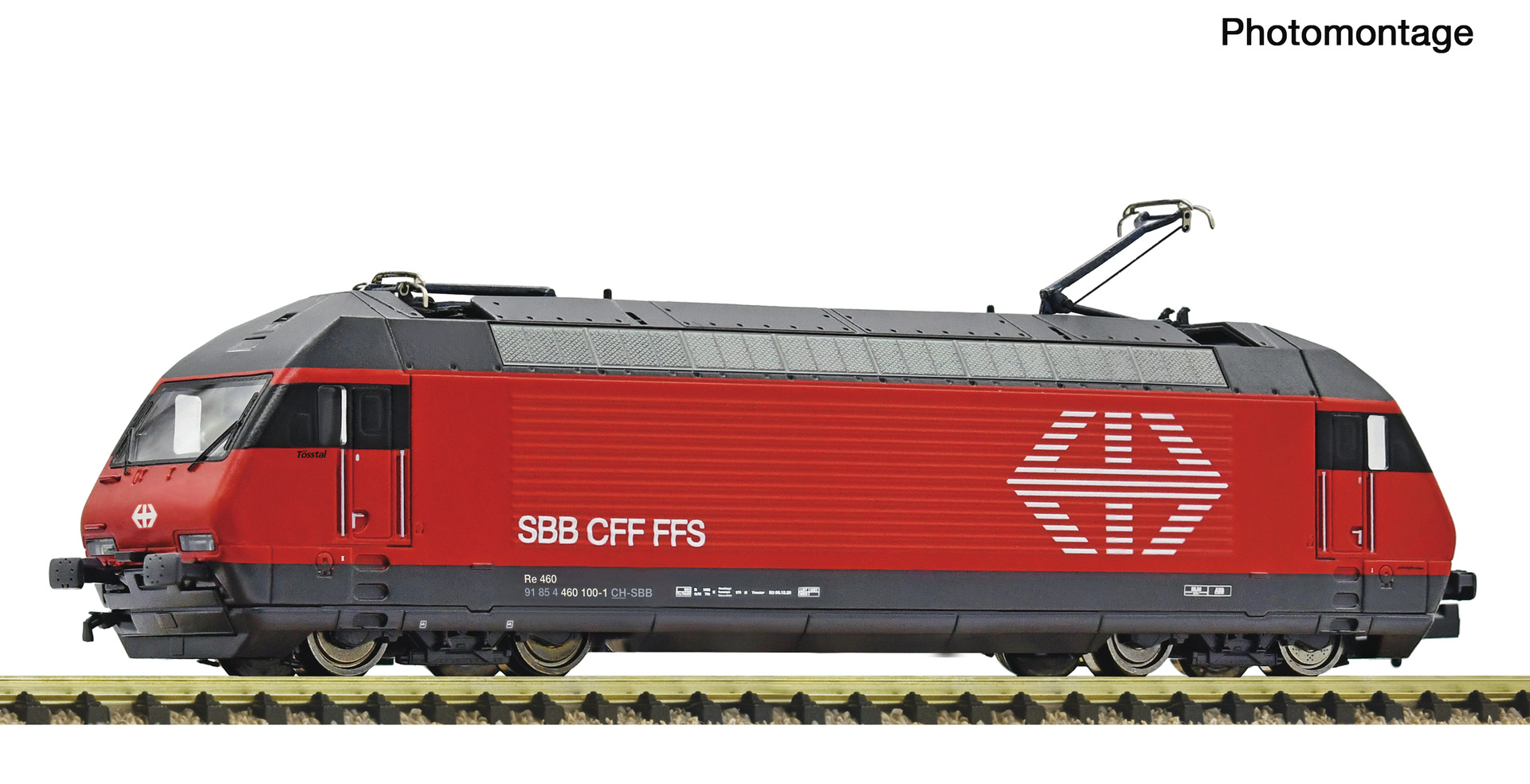 Fleischmann 7560050 - Electric locomotive Re 460 refit SBB DC