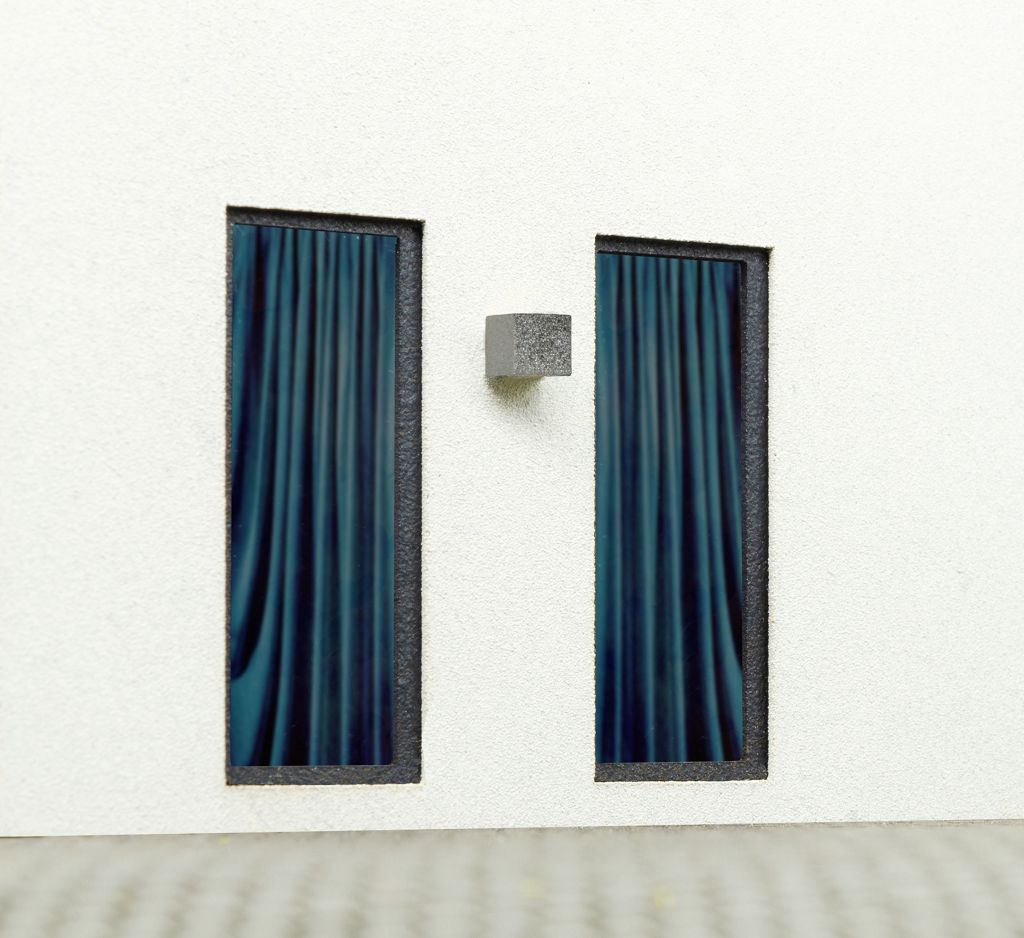 Viessmann 6026 - H0 wall light modern, 2 warm white LEDs