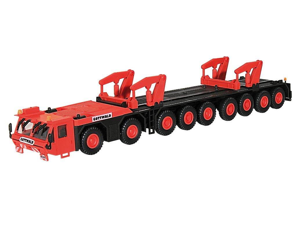Kibri 10442 - H0 Transport vehicle for GOTTWALD telescopic crane