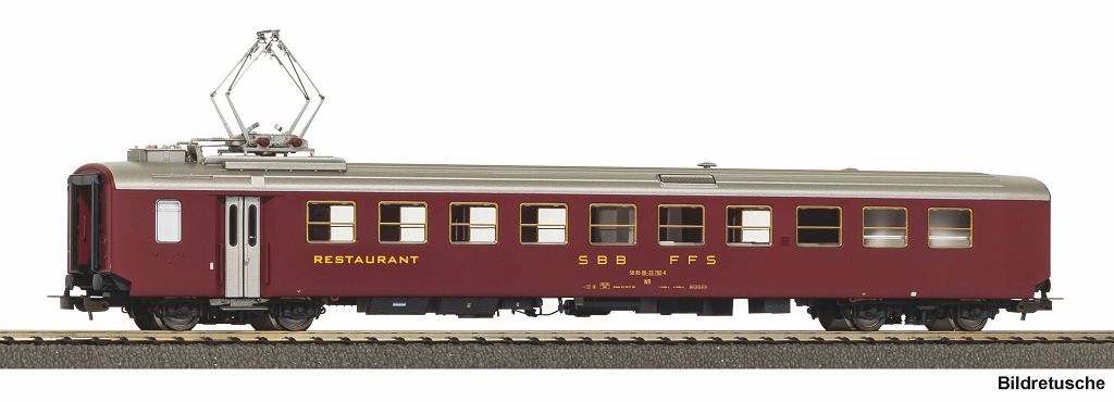PIKO 96677 - dining car. EW I SBB-H V