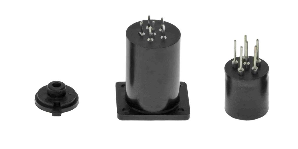 Viessmann 4652 - H0 Cylinder plug base 6-pin