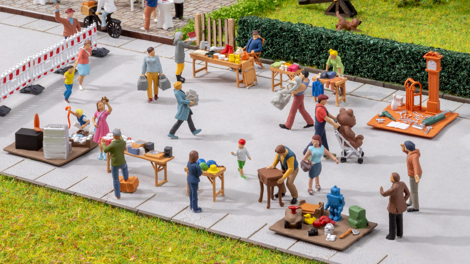 NOCH 16280 - Figures Theme World “Flea Market”