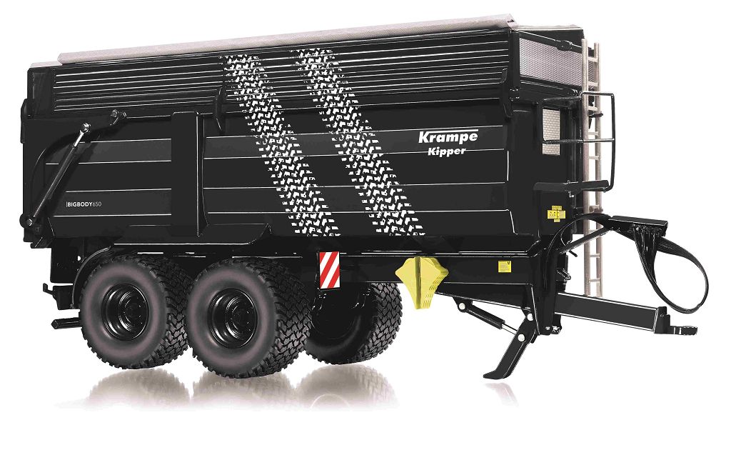 WIKING 077874 - Krampe Big Body 650 rear tipper with silage extension