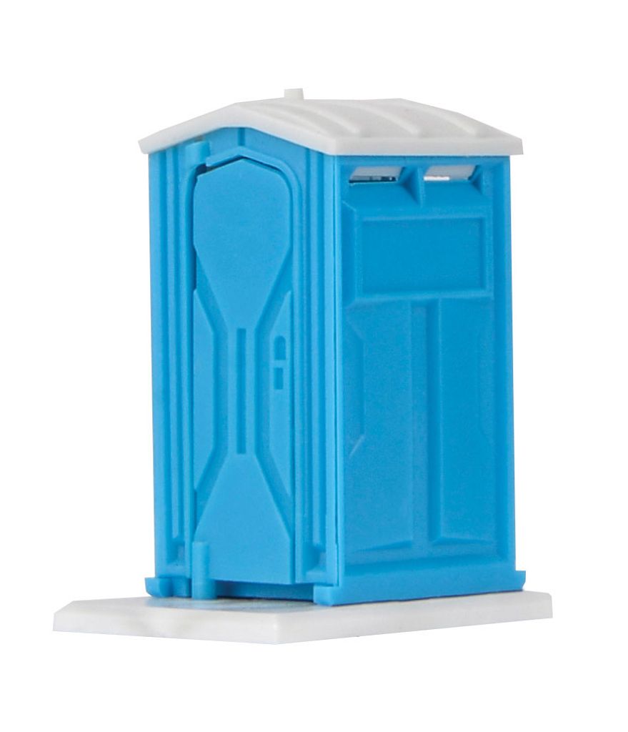 Viessmann 1545 - H0 Construction Site Toilet, moving