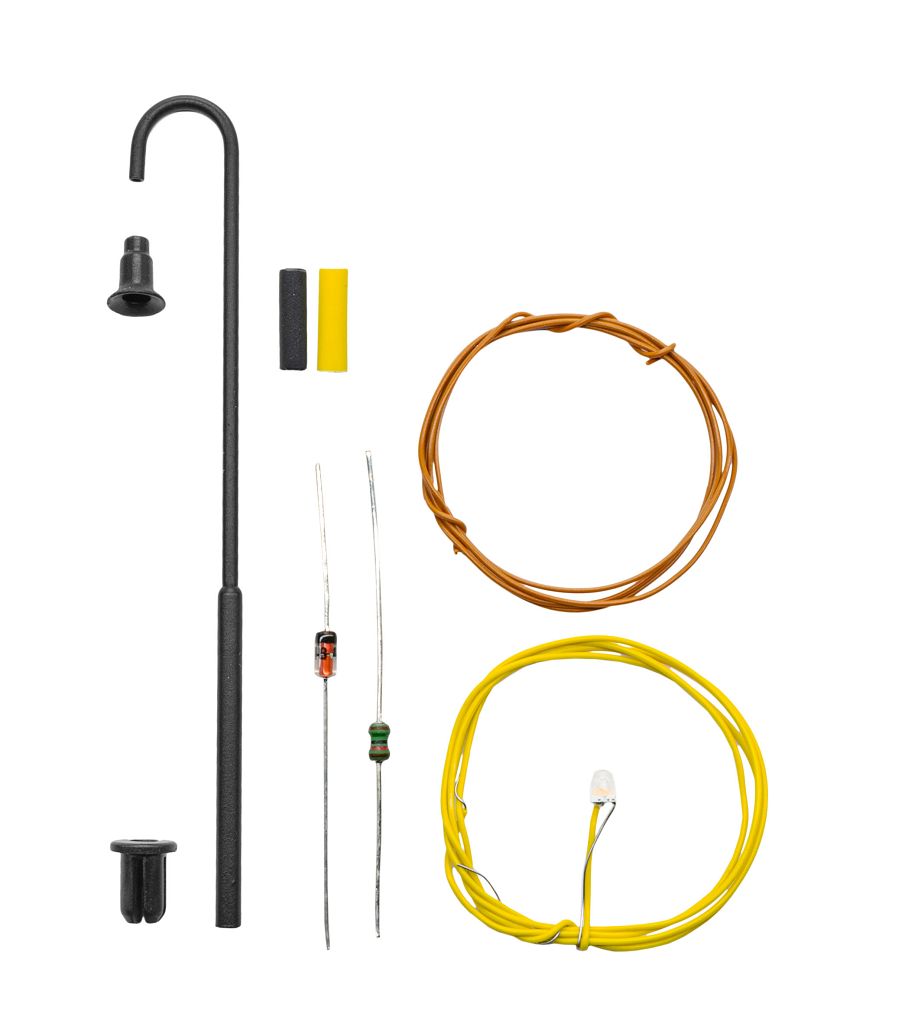 Viessmann 6924 - TT kit arc lamp, LED warm white