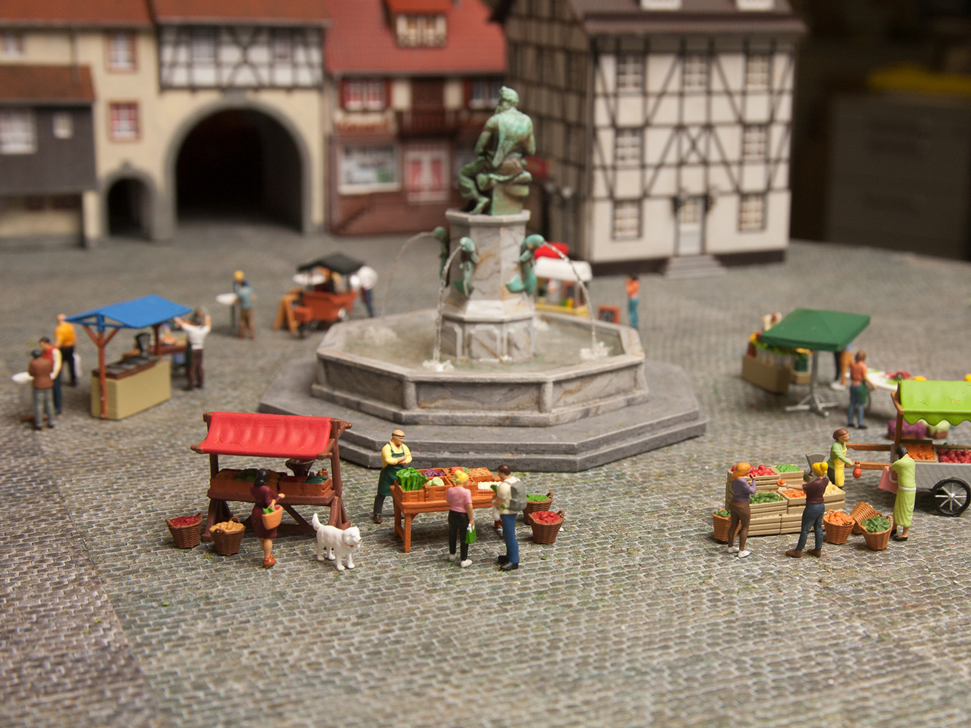 NOCH 16229 - Figures Theme World “Ice Cream and Hot Dog Carts”