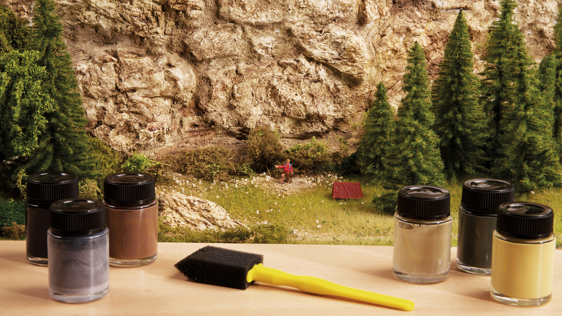 NOCH 61235 - Rock casting mold “Red Wall”