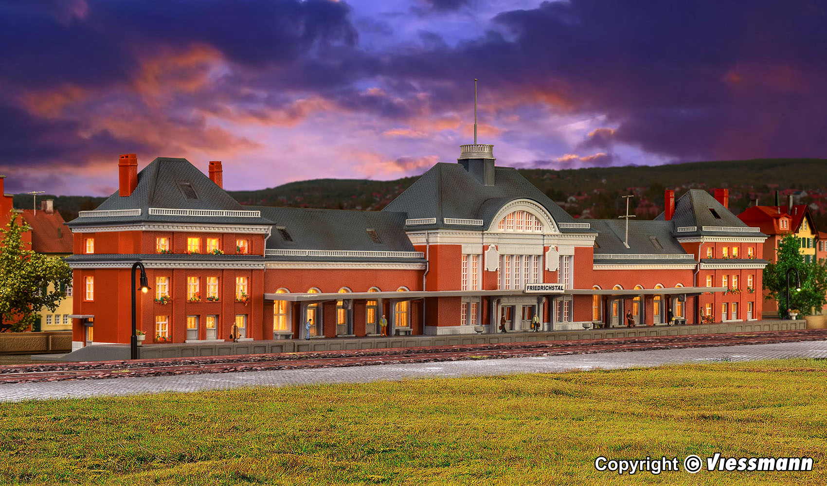 Kibri 36704 - Z Friedrichstal train station