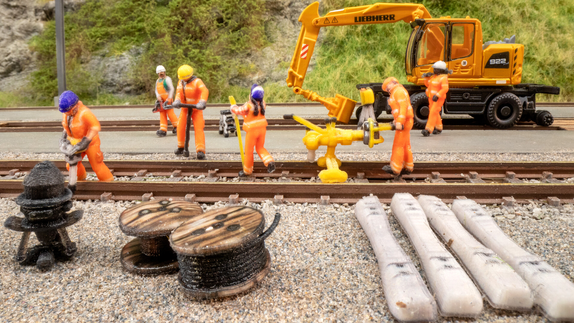 NOCH 35901 - Figures Theme World “Track Construction”