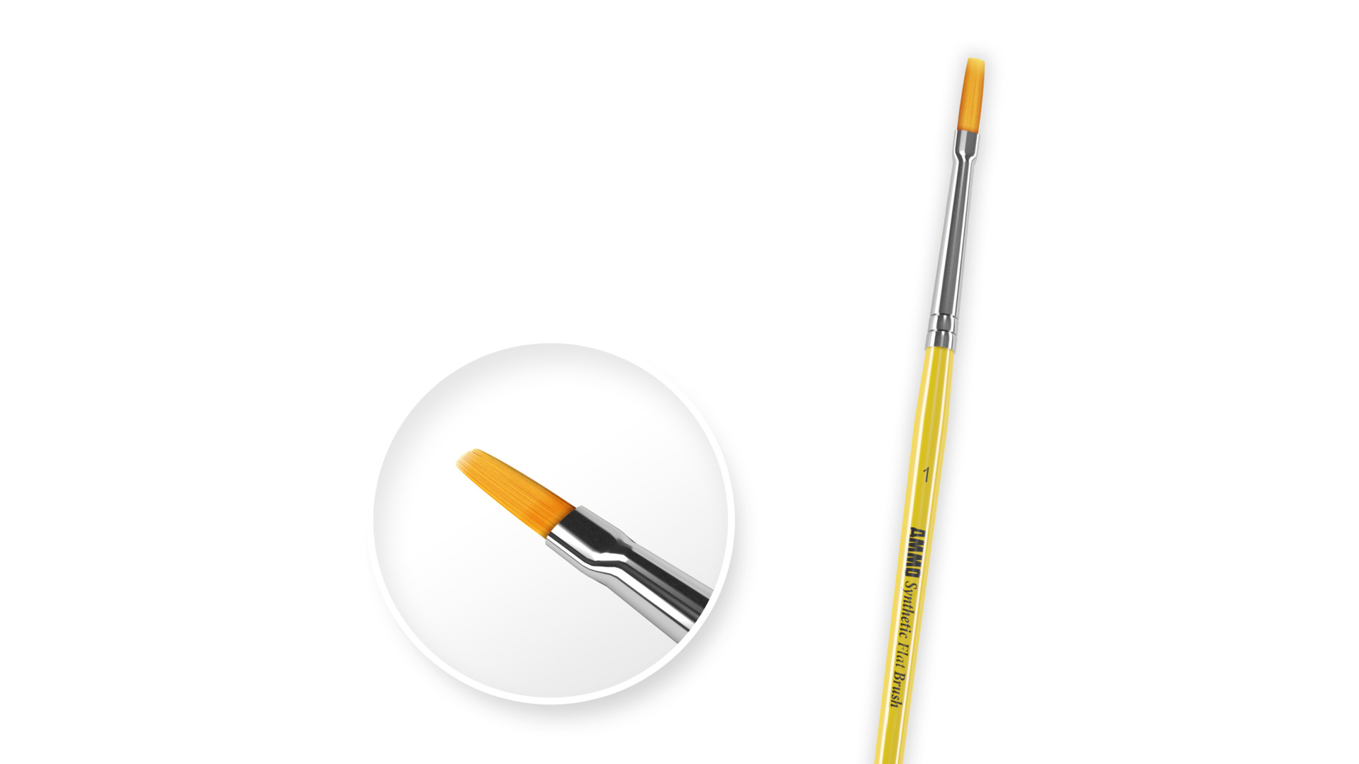 AMMO.R-1151 - Model building brushes, basic set