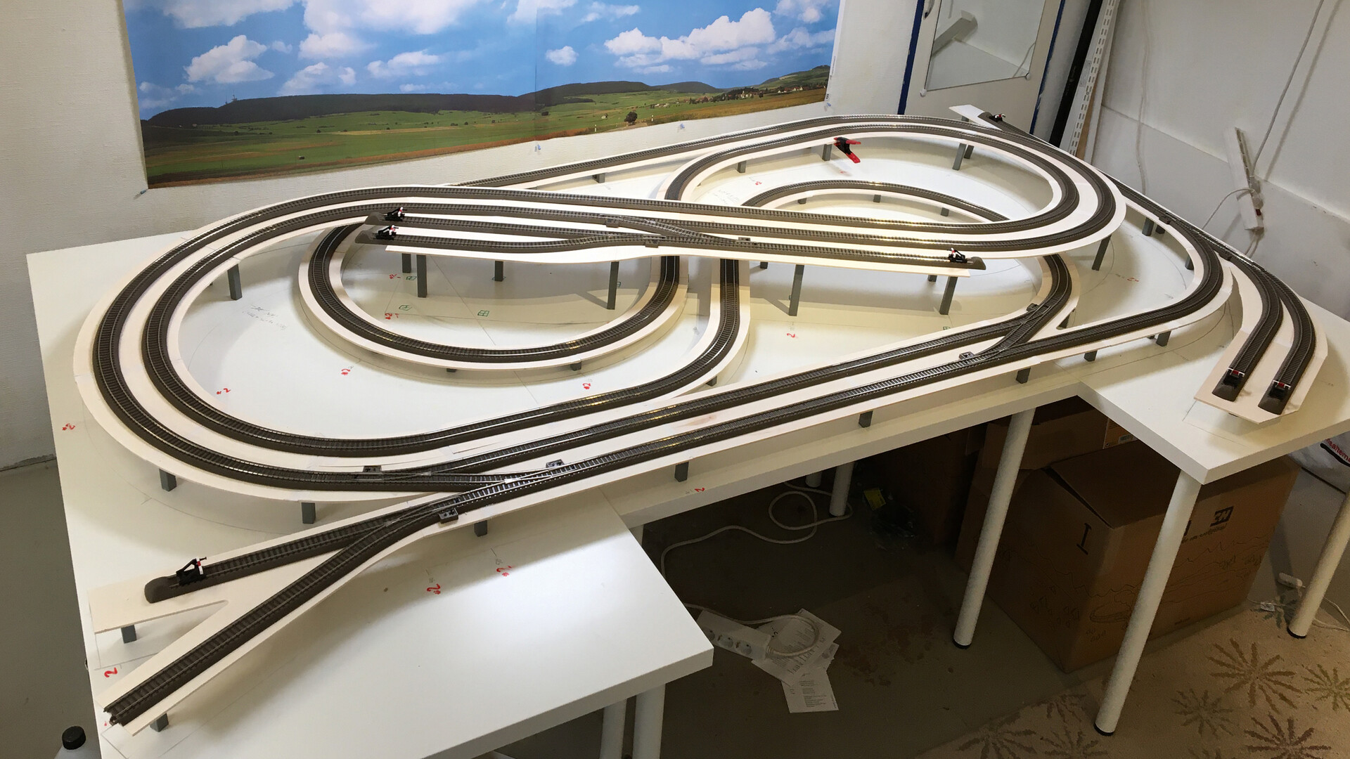 NOCH 53610 - Easy-Track track construction kit "Martinstadt"