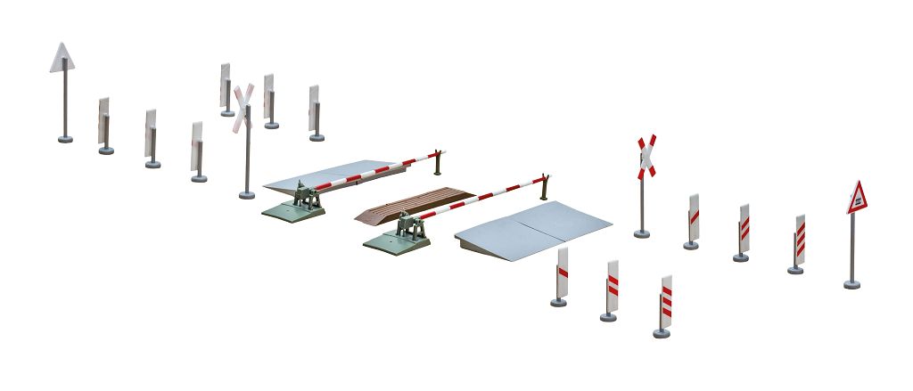 Viessmann 5700 - TT level crossing barrier, fully automatic