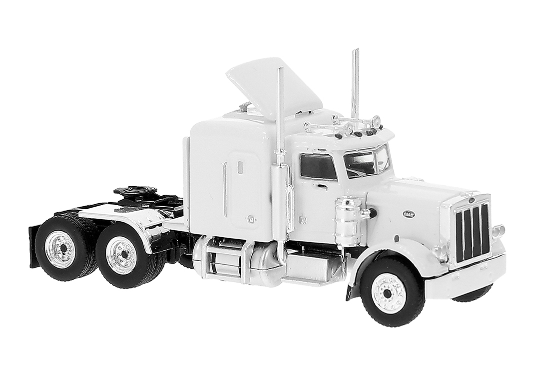 Brekina BRE10224 - Brekina, Peterbilt 359, white, 1973, Monfort, 1:87