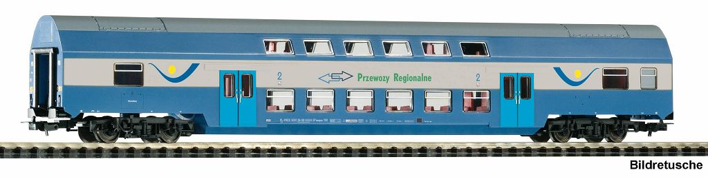 PIKO 53108 - Double-decker passenger car PR VI