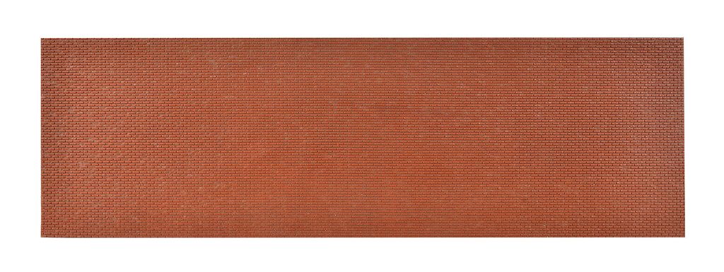 Vollmer 48722 - 0 Brick wall panel made of stone art, aged, L 53.5 x W 16 cm