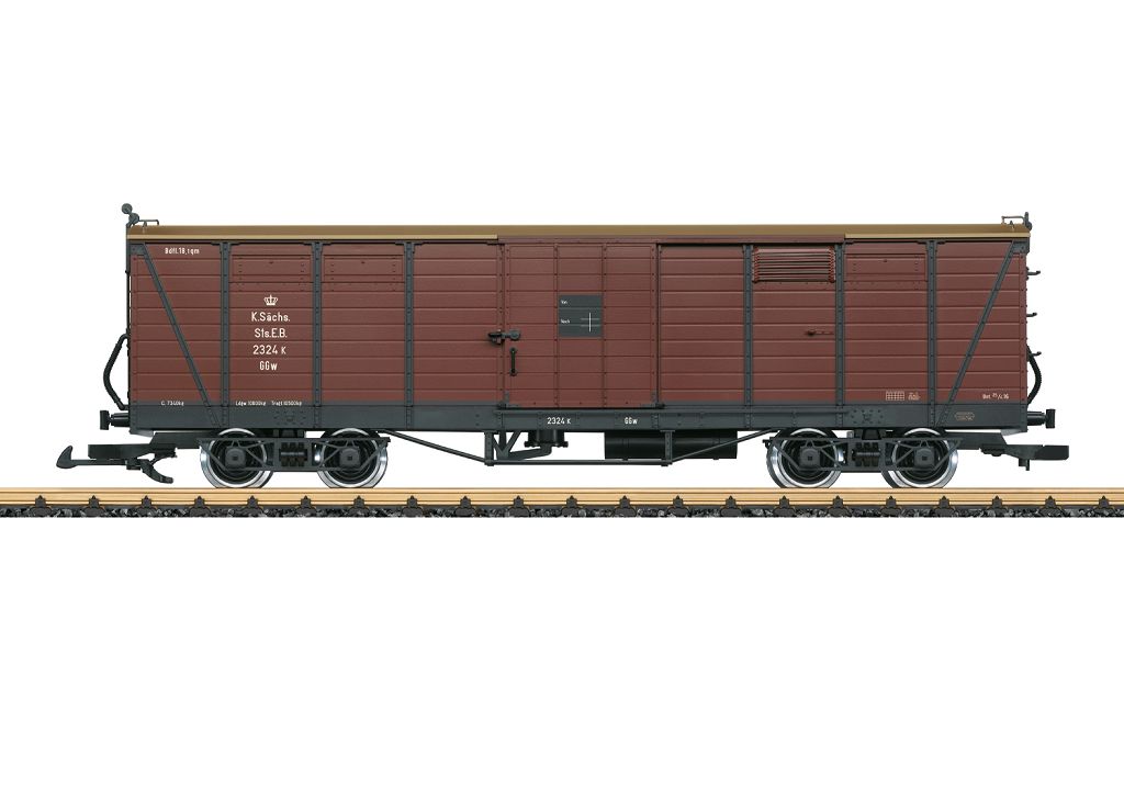 LGB L43604 - Covered Goods Wagon GGw
