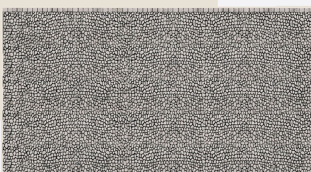 Vollmer 47370 - N Wall plate, cuboid stone made of cardboard, 25 x 12.5 cm, pack of 10