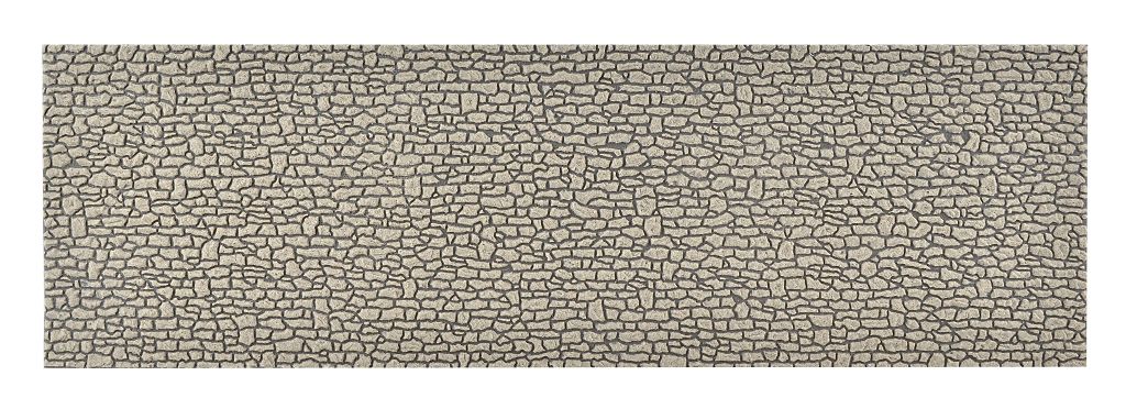 Vollmer 48724 - 0 Wall slab, broken stone, made of stone art, L 53.5 x W 16 cm
